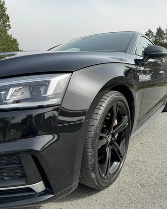 Audi A5 cena 118080 przebieg: 128500, rok produkcji 2017 z Nisko małe 379